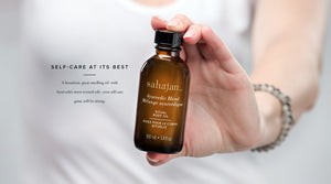 Self-Care at Its Best  A luxurious combination of Ayurveda’s most revered oils with a beautiful calming scent, your self-care game will be strong.